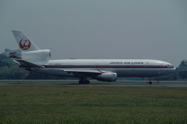 McDonnell Douglas DC-10 (JA8544) - Departure at Narita Intl Airport Rwy16 on 1992/06/02