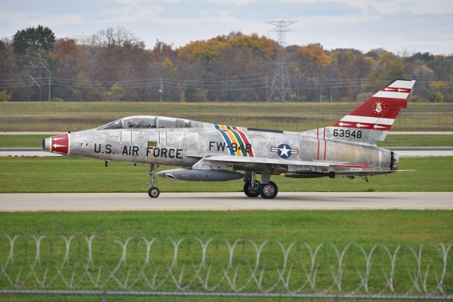 North American Super Sabre (N2011V) - 10-28-23