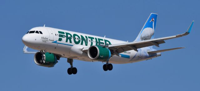 Airbus A320neo (N358FR) - phoenix sky harbor international airport 10MAR21