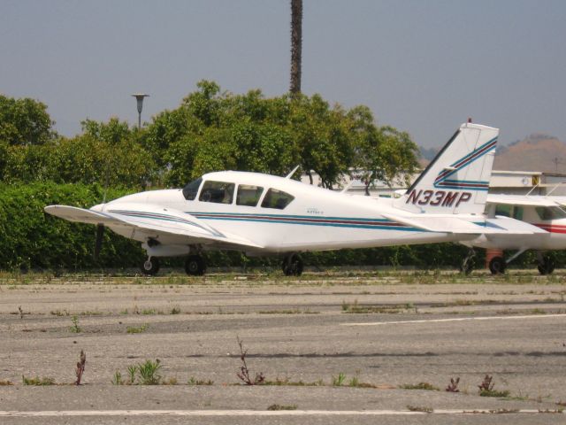 Piper Aztec (N33MP) - PARKED AT RIVERSIDE MUNI