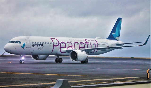 Airbus A321 (CS-TSJ) - Santa Maria Island International Airport - LPAZ. December 13, 2021.