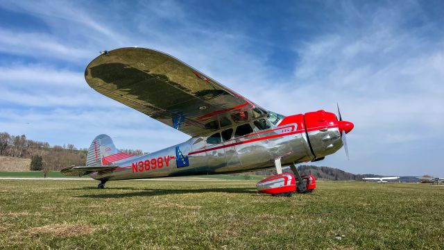 Cessna LC-126 (N3898V) - shiny visit in early spring