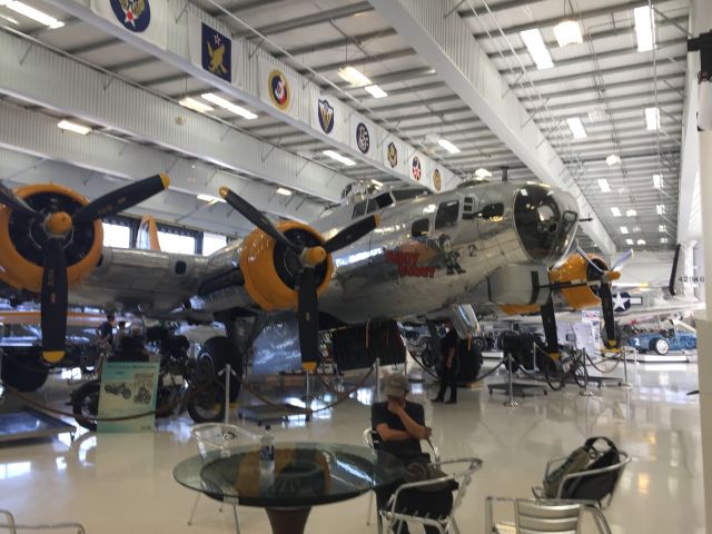 Boeing B-17 Flying Fortress (N9563Z) - B-17 FUDDY DUDDY ON DISPLAY AT LYON AIR MUSEUM