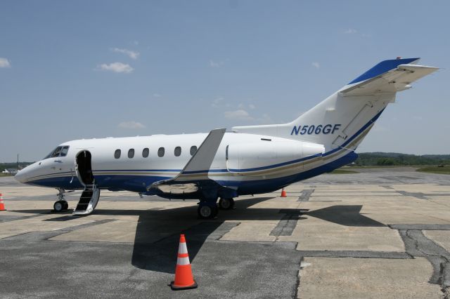 Beechcraft Super King Air 200 (N506GF) - June 2, 2023 - parked at Frederick, arrived from Wilmington yesterday 