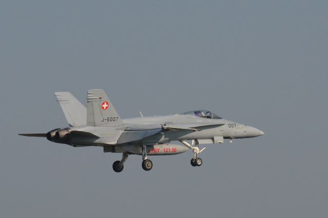 McDonnell Douglas FA-18 Hornet (J5007) - SWISS AIRFORCEbr /FRYSLAN FLAG EXERCISE 2019