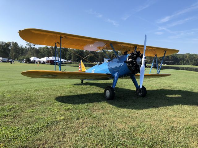 Boeing PT-17 Kaydet (N43340) - 2018 Triple Tree Aerodrome Fly-in