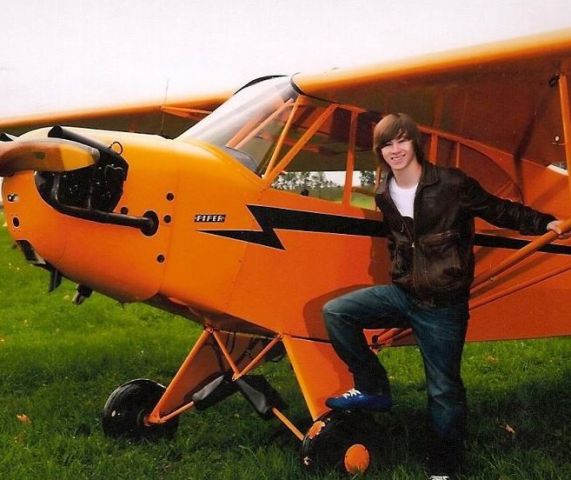 Piper NE Cub — - Restored Piper Cub that I took my senior pictures with.