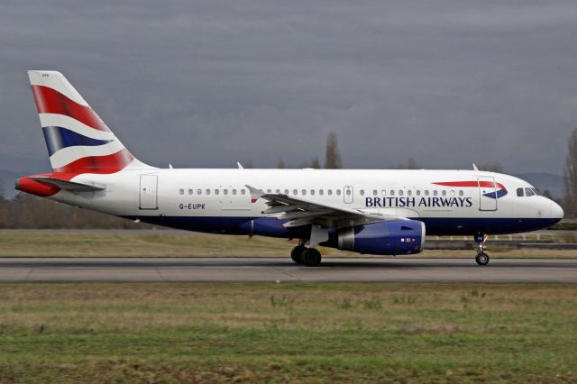 Airbus A319 (G-EUPK)