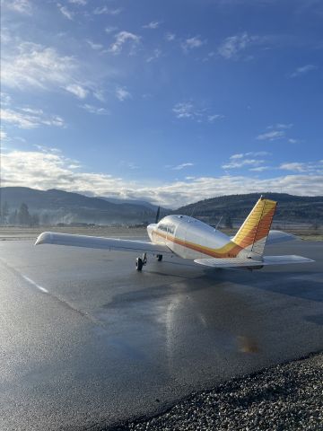 Piper Cherokee (N1779J) - Early morning in Whitehorse. Day 2 of a 5 day journey, AK-IL