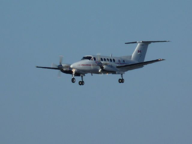 Beechcraft Super King Air 200 (C-GDVF) - 1 of only 2 stationed at CFB Trenton, for lite duty.