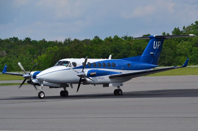 Beechcraft Super King Air 350 (N830UP) - WheelsUp at KJQF - 5/19/18