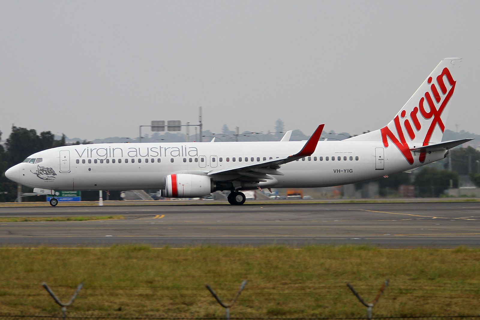 Boeing 737-800 (VH-YIG)