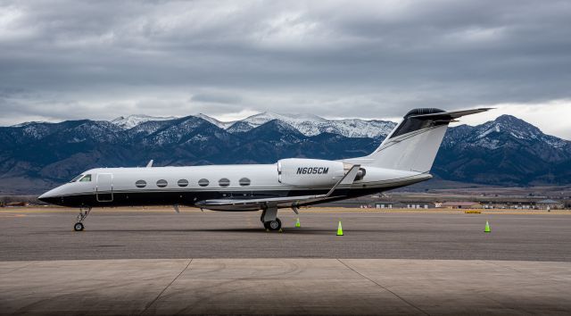 Gulfstream Aerospace Gulfstream IV (N605CM) - Gulfstream GIV at KBZN