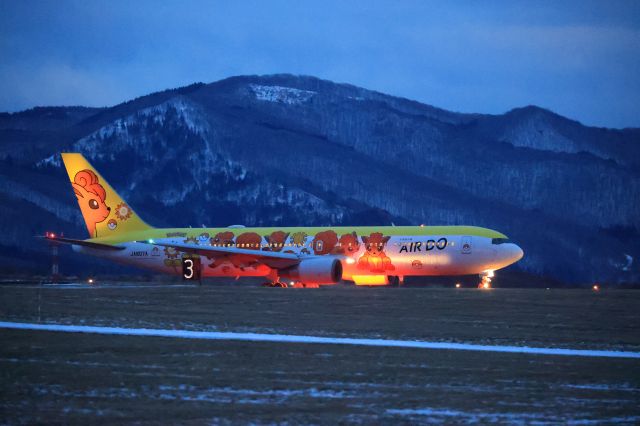 BOEING 767-300 (JA607A) - January 15th 2022:HKD-HND.