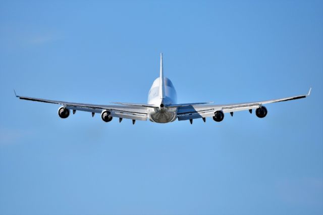 Boeing 747-400 (N715CK) - What a nice looking piece of tail!