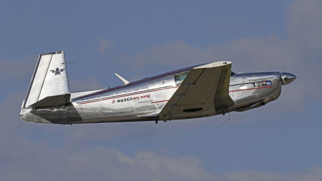 Mooney M-20 (N65GL) - Departing AirVenture 2023 on runway 18R.