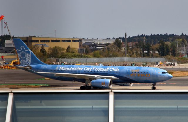 Airbus A330-200 (A6-EYE) - April 13, 2013