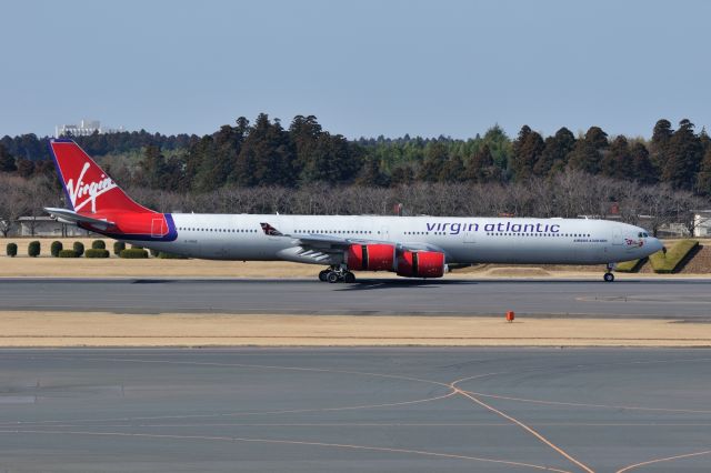 Airbus A340-600 (G-VOGE) - 2012/3/14