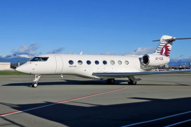 Gulfstream Aerospace Gulfstream G650 (A7-CGB)