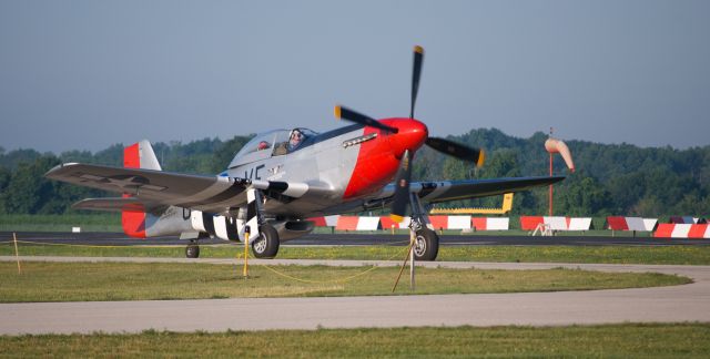 North American P-51 Mustang —