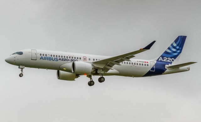 Airbus A220-300 (C-FFDO) - My very first C-Series! : )