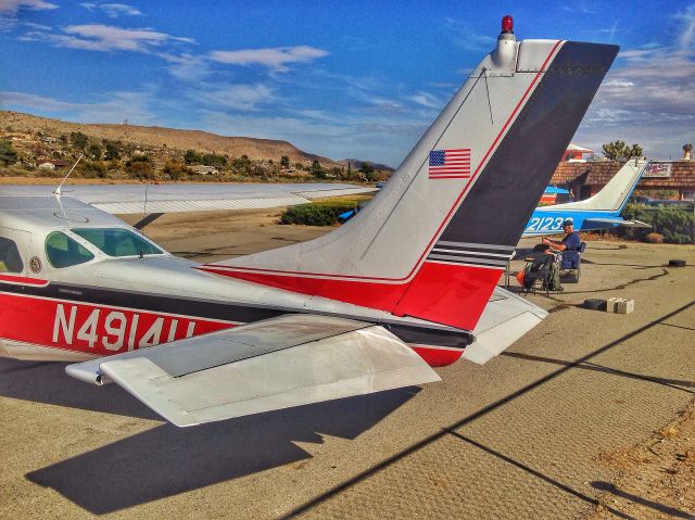 Cessna Centurion (N4914U) - N4914U - 1965 Cessna 210E at L22 Yucca Valley CA