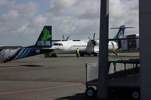 Aerospatiale ATR-72-500 (ZK-MCA) - Invercargill Airport NZ