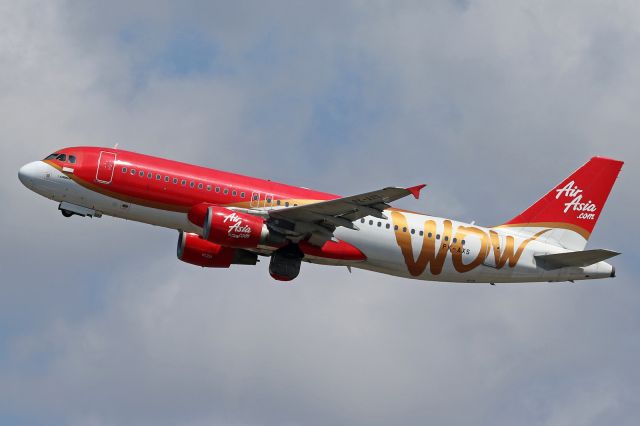 Airbus A320 (PK-AXS) - "WOW" livery