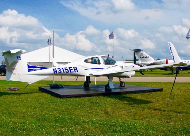 Diamond Twin Star (N315ER) - At Oshkosh. 2016 DIAMOND AIRCRAFT DA 42 NG