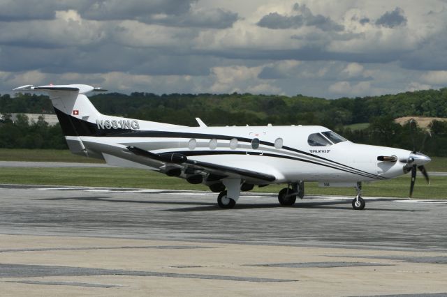 Pilatus PC-12 (N681NG) - May 5, 2023 - leaving Frederick