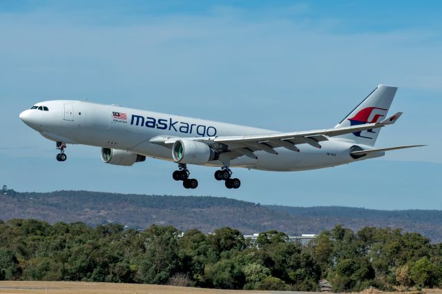 Airbus A330-300 (9M-MUA) - Airbus A330-223F cn 1136. maskargo final rwy 03 YPPH 24 May 2024