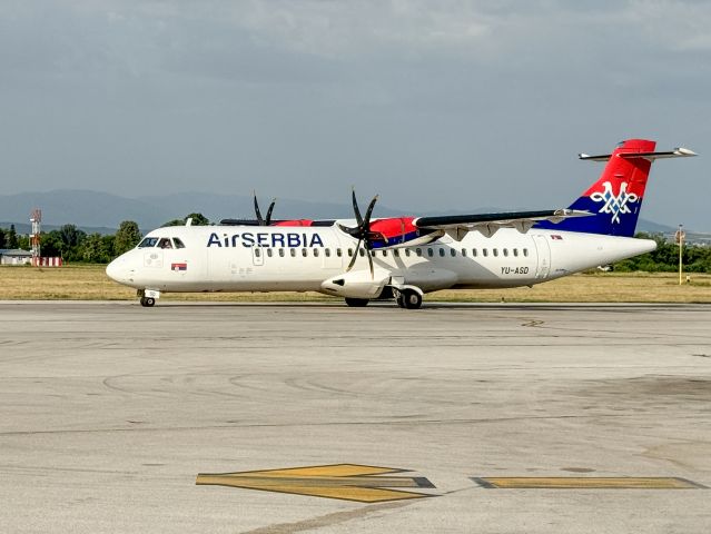 ATR ATR-72 (YU-ASD) - 23-JUN-2024