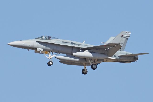 Boeing Hornet (A2145) - McDonnell-Douglas FA-18A A21-45 RAAF Base Pearce 11/12/19.