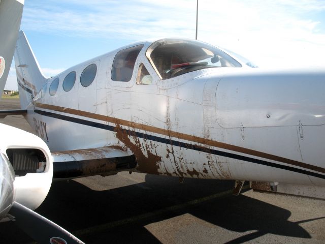 Cessna Chancellor (ZS-LTY) - At Lanseria, South Africa.