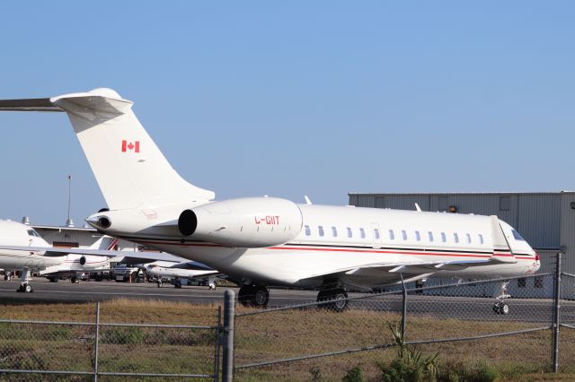 Bombardier Global Express (C-GIIT) - Bombardier Global 6000 (C-GIIT) sits on the Private Sky ramp at Southwest Florida International Airport