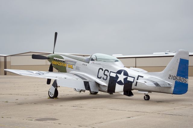 North American P-51 Mustang (N4151D) - N4151D  North American P-51D  KGLS  20110420