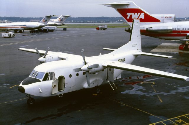 NURTANIO Aviocar (N316CA) - CASA C-212 in September 1990