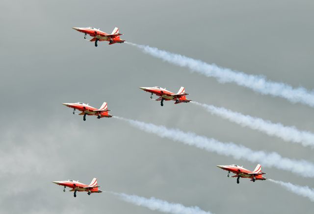 J3088 — - Swiss Air Force demo team at 2012 RIAT  at RAF Fairford