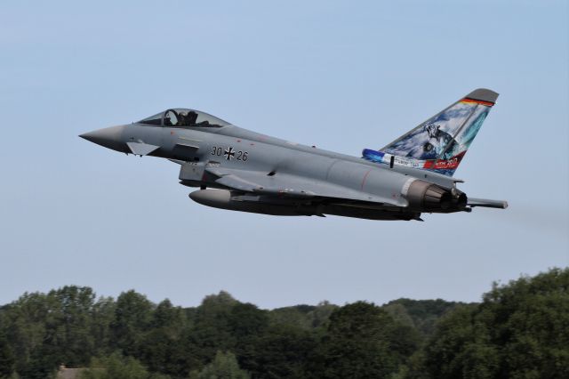 EUROFIGHTER Typhoon (3026) - RIAT Fairford 2017 Departures Day