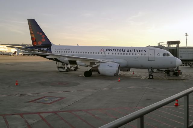 Airbus A319 (OO-SSP)