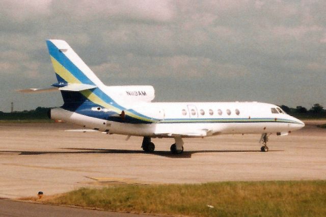 Dassault Falcon 50 (N119AM) - Seen here in Jun-98.br /br /Exported to Bermuda 28-Sep-00 as VP-BBD,br /reregistered CS-DPO in Dec-08,br /then SX-CRC in Jul-10.