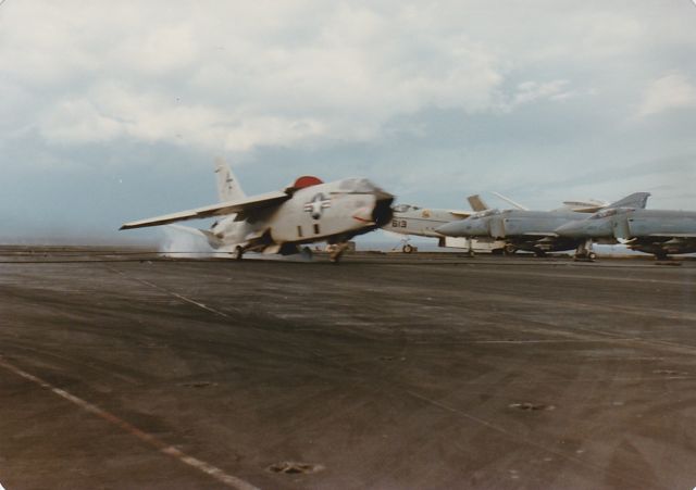 — — - F8 Crusader on CNV69,  trap #3 wire