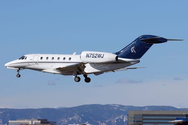 Cessna Citation X (N752WJ) - Sunday, February 26, 2023 at 9:23 AM