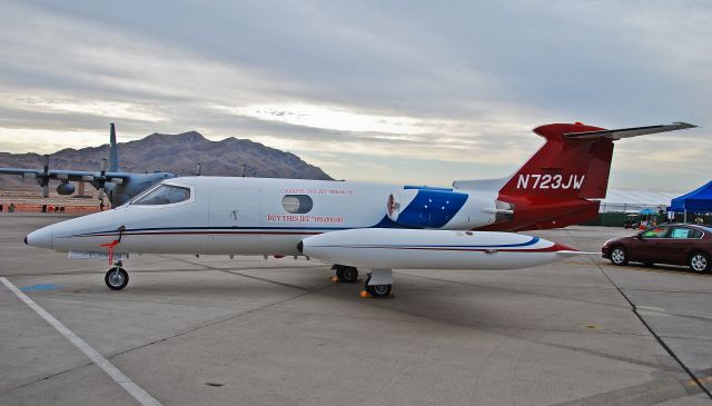 Learjet 24 (N723JW) - N723JW  1967 Learjet Inc 24 C/N 24-142 - Aviation Nation 2011 Nellis Afb Airport (Las Vegas, NV) KLSV / LSV  November 13, 2011 TDelCoro