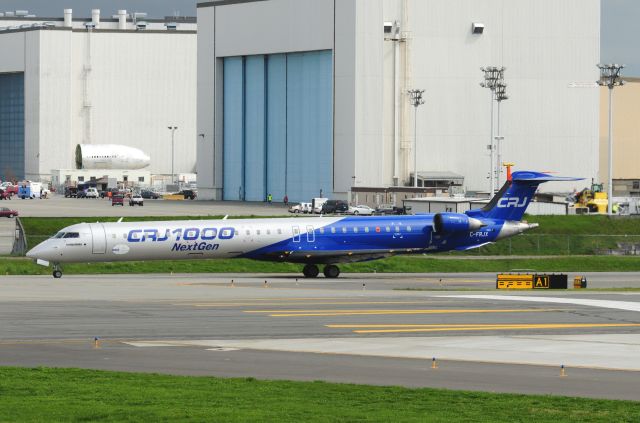 Canadair Regional Jet CRJ-100 (C-FRJX) - Bombardier Experimental CRJ1000 At KPAE  http://www.flickr.com/photos/moonm/sets/