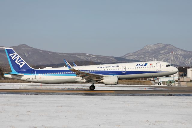 Airbus A321 (JA112A) - 05 February 2017:HND-HKD.