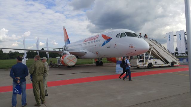 Sukhoi Superjet 100 (RA-89080) - MAKS-2017