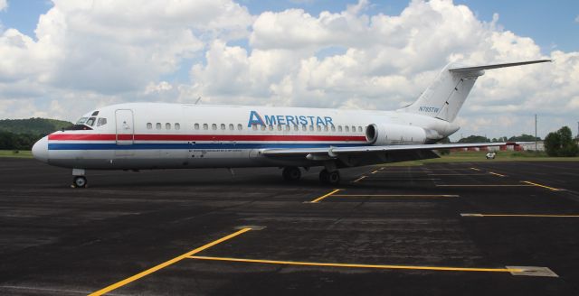 Douglas DC-9-10 (N785TW) - An Ameristar Air Cargo 1967 model Douglas DC-9-15F on the ramp at Anniston Regional Airport, AL - August 10, 2019.