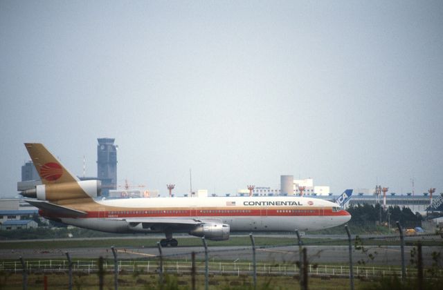 McDonnell Douglas DC-10 (N68044) - Departure at Narita Intl Airport Rwy16 on 1985/07/17