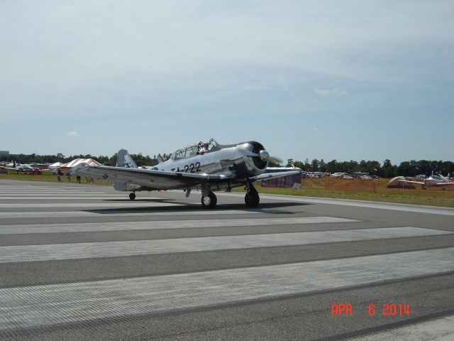 North American T-6 Texan (N22NA) - North American T-6G S/N 49-3222 SunnFun 2014